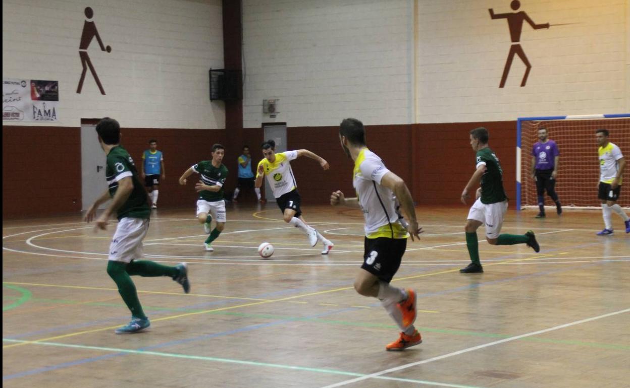 El Jerez Futsal vuelve a sumar, 2-1, esta vez ante el Coineña