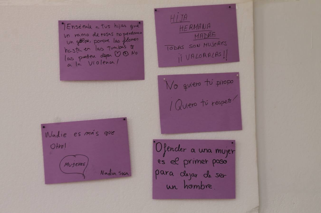 Lectura de un manifiesto a cargo de Plena Inclusión Jerez en el patio del Conventual San Agustín.