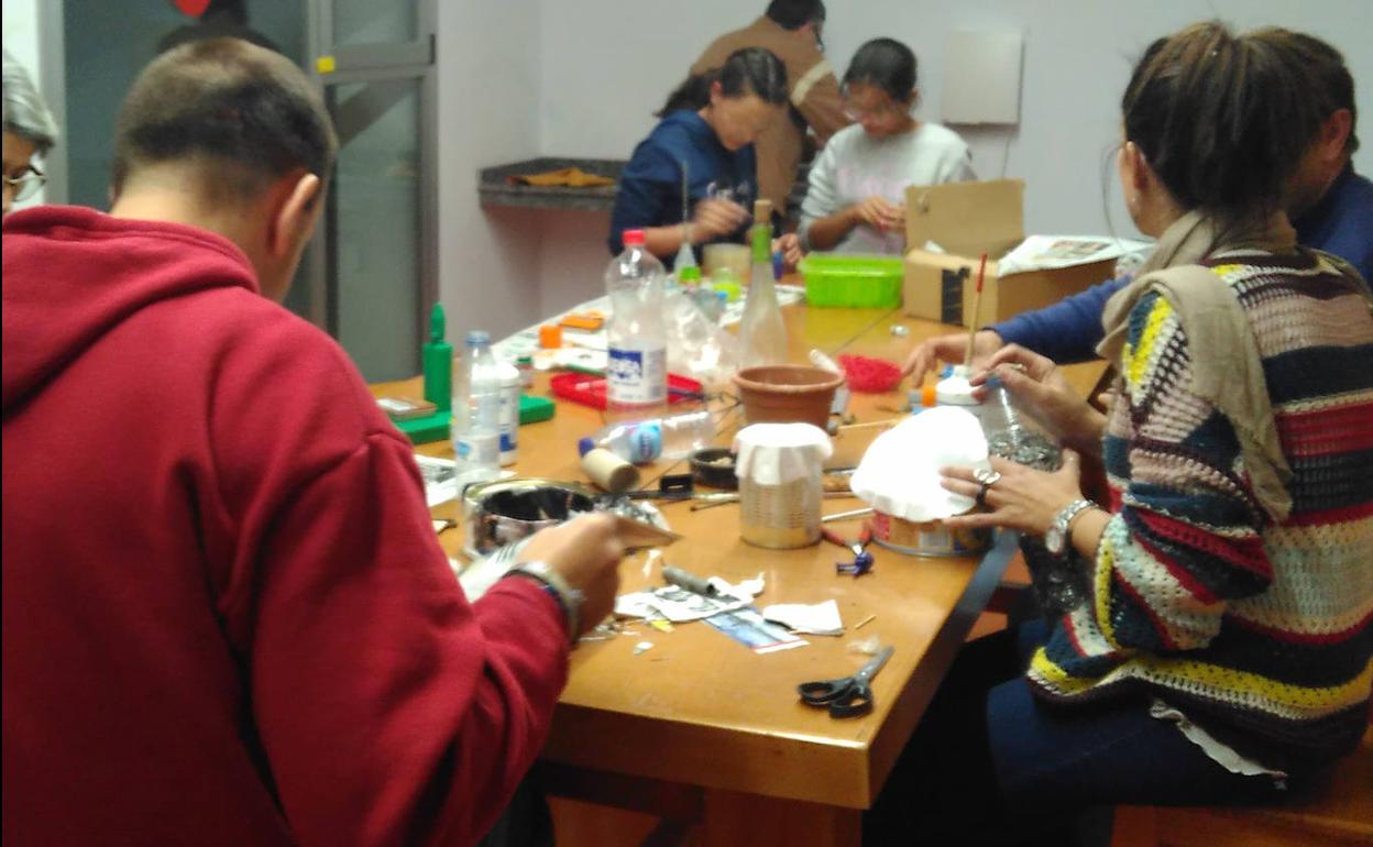 Taller de disfraces. 