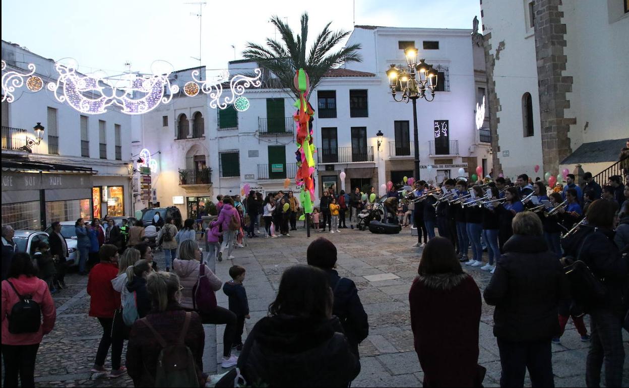 Alumbrado carnavalero.
