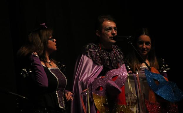 Familia González Montero, primeros pregoneros del Carnaval de Jerez. 