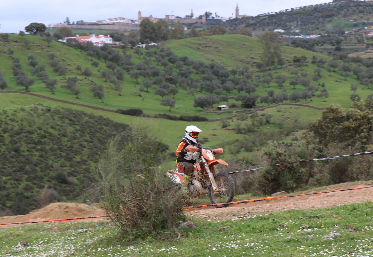 Pilotos en una de las subidas.