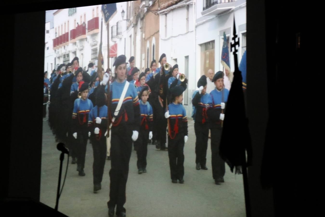 La Agrupación Musical 'Maestro Sousa' interpretando una de las Marchas de su repertorio para esta Semana Santa.