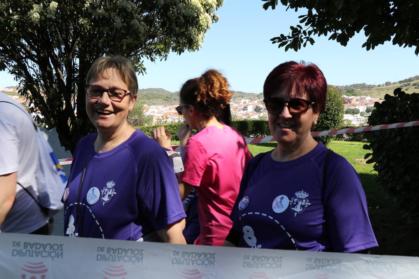 Participantes en la II Carrera de la Mujer.