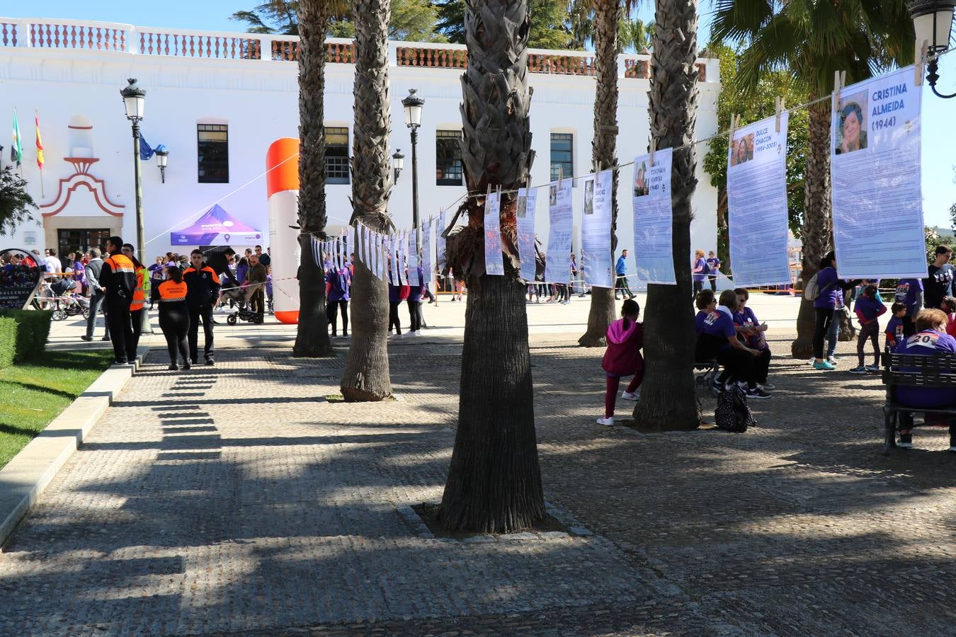 Participantes en la II Carrera de la Mujer.