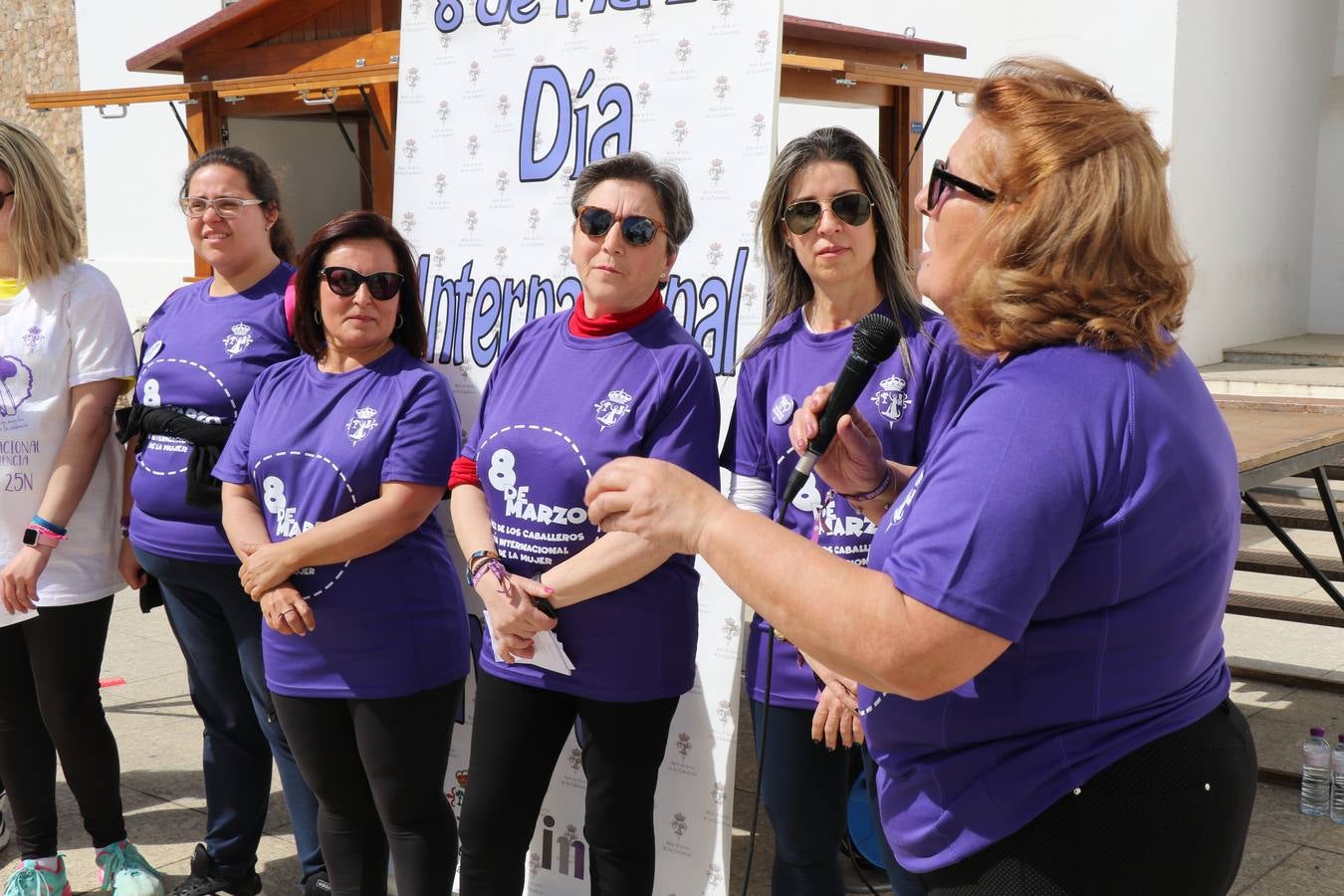 Participantes en la II Carrera de la Mujer.