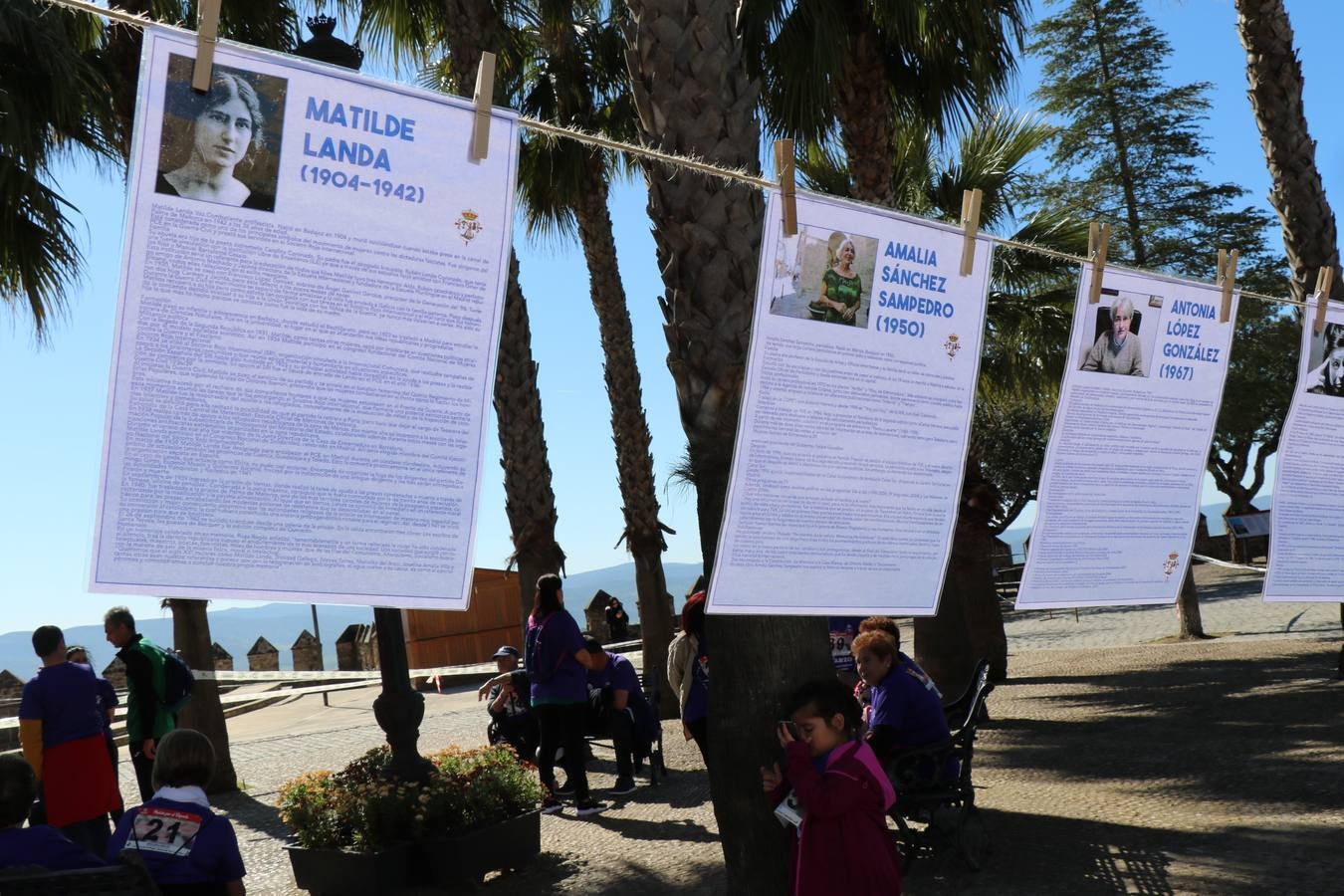 Participantes en la II Carrera de la Mujer.