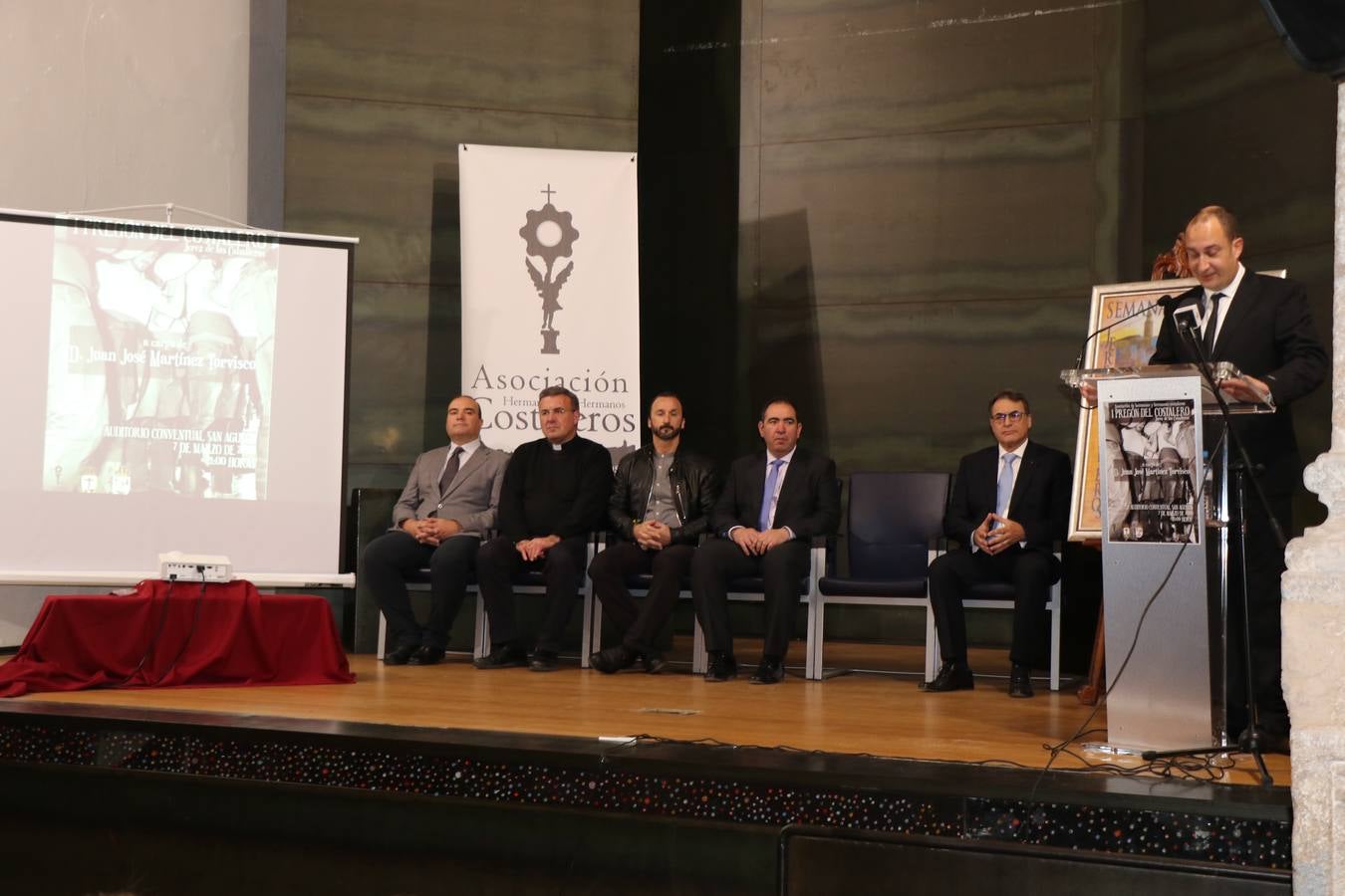 Juan José Martínez Torvisco durante su Pregón.