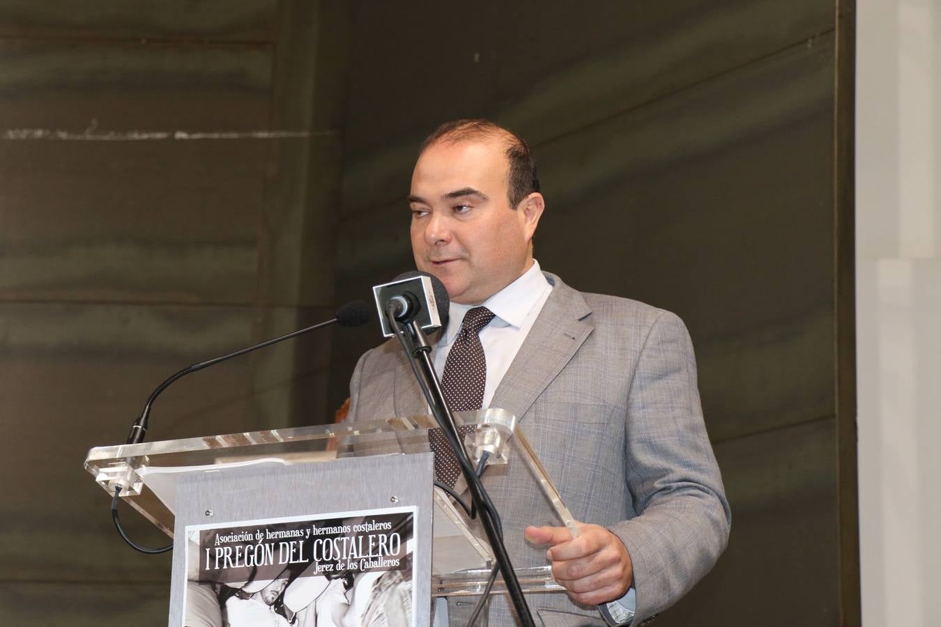 Juan José Martínez Torvisco durante su Pregón.