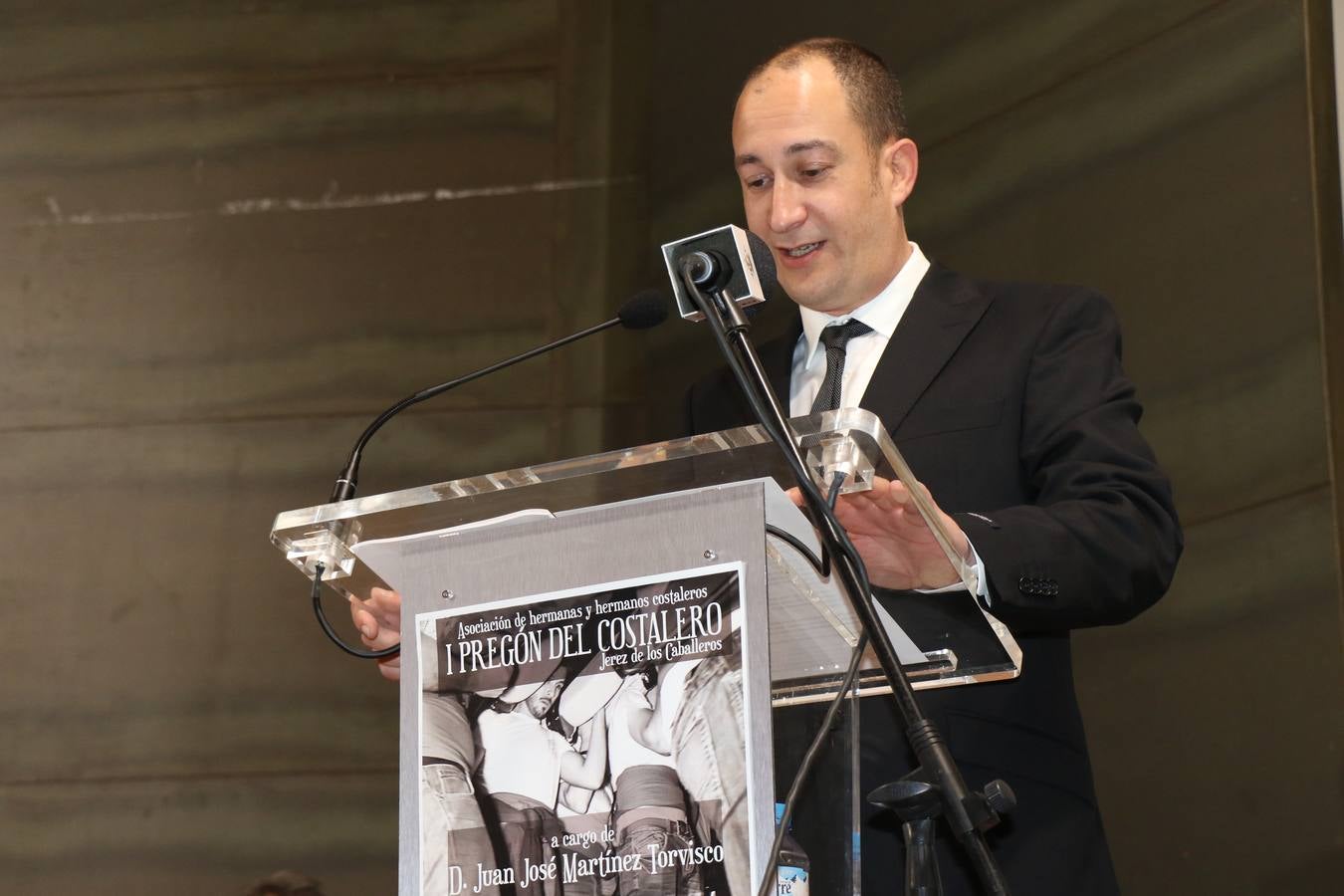 Juan José Martínez Torvisco durante su Pregón.