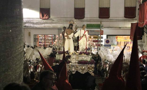 El Señor Ecce-Homo en su recogida. 