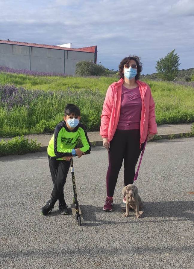 Con juguetes o sin ellos, todos han lucido una sonrisa, contentos por poder salir de casa.
