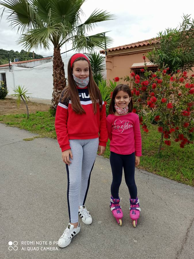 Con juguetes o sin ellos, todos han lucido una sonrisa, contentos por poder salir de casa.