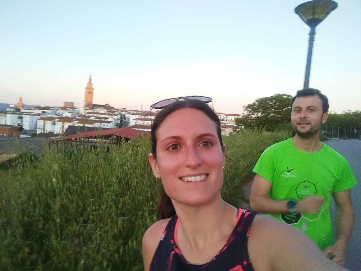 Muchos jerezanos celebraron la posibilidad de hacer deporte al aire libre.