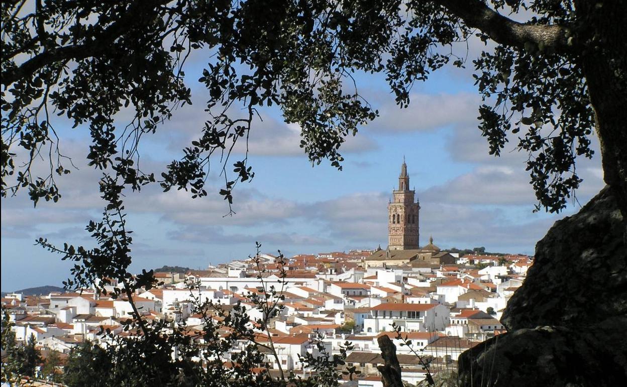 Vista de Jerez de los Caballeros.