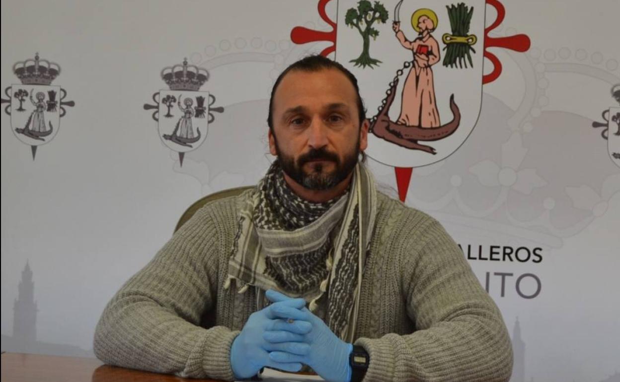 Juan Carlos Santana, alcalde del municipio. 