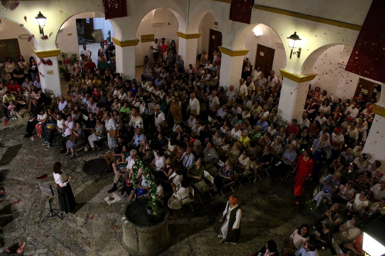 Concierto de la Asociación Musical de Jerez de los Caballeros en el cierre del Festiva Templario.