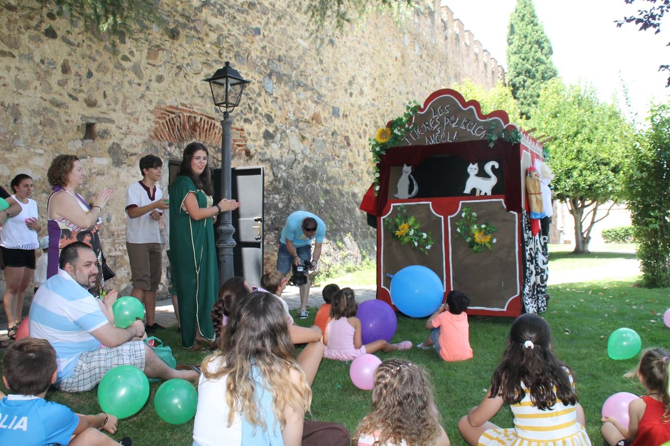 Recinto amurallado de la Alcazaba, uno de los escenarios principales del Festival Templario.