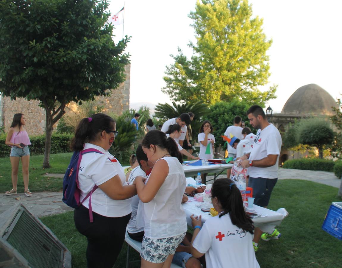 Recinto amurallado de la Alcazaba, uno de los escenarios principales del Festival Templario.