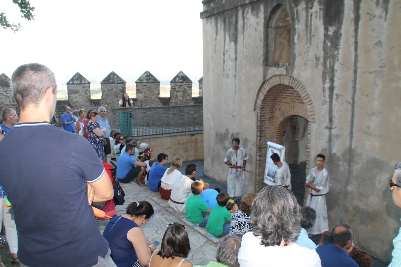 Recinto amurallado de la Alcazaba, uno de los escenarios principales del Festival Templario.