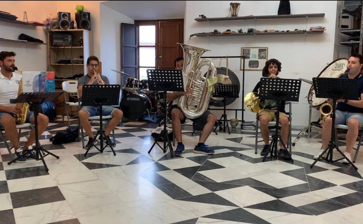 'Xerez WindBras' durante los ensayos. 