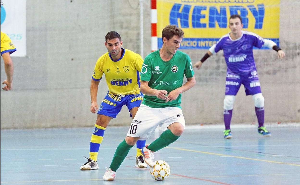 El Jerez Futsal contra el Cádiz Virgili. 