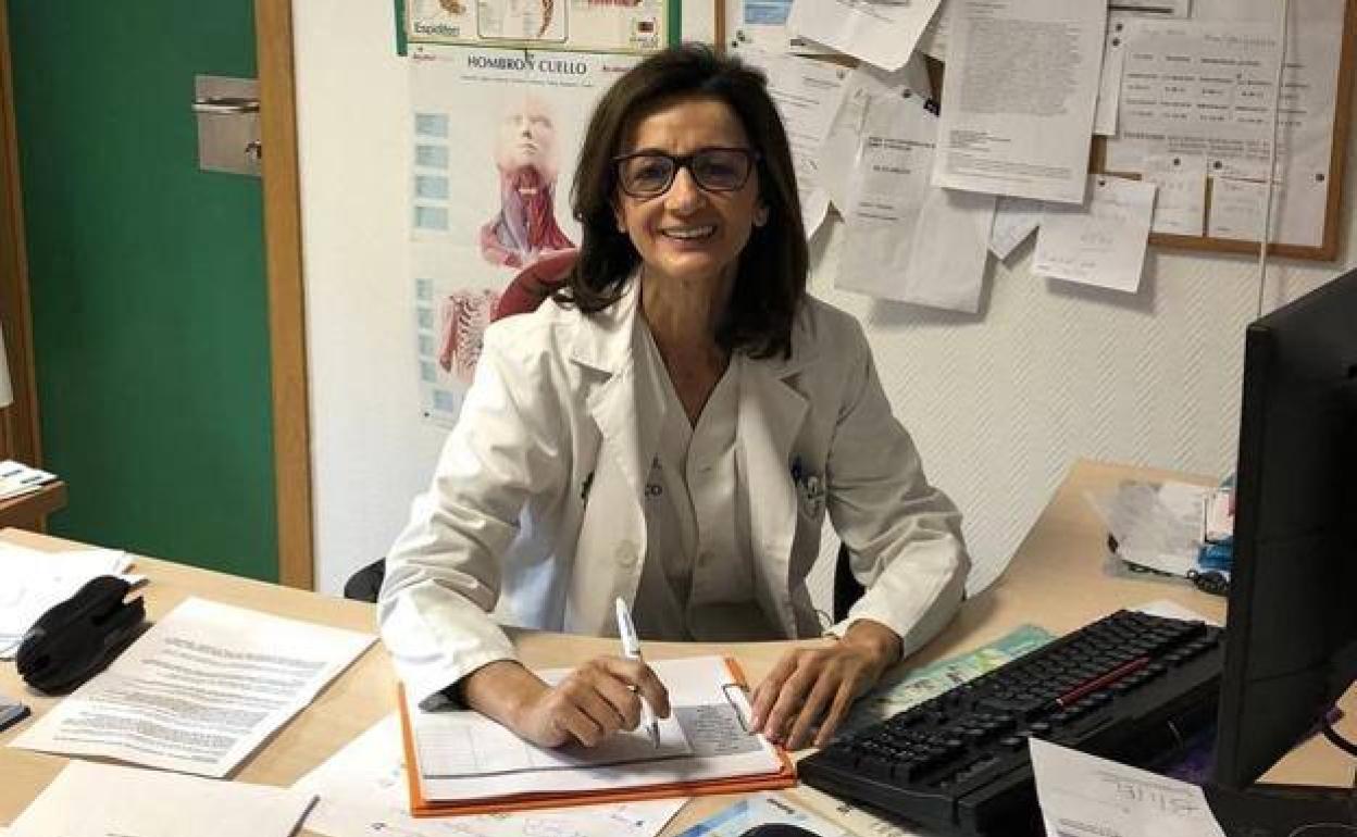 María Gil, coordinadora del Centro de Salud de Jerez de los Caballeros.