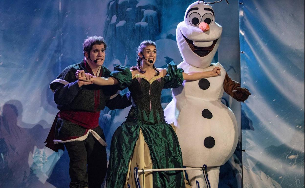 El musical 'El Origen del Hielo. Tributo a Frozen' llega, esta tarde, al cine-teatro Balboa