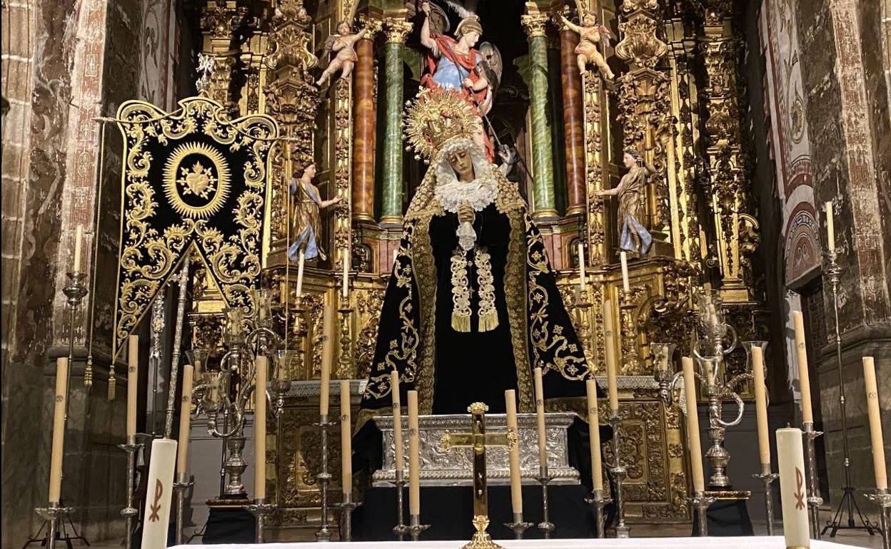 El septenario en honor de Nuestra Señora de los Desamparados comienza, este sábado, en la iglesia de San Miguel