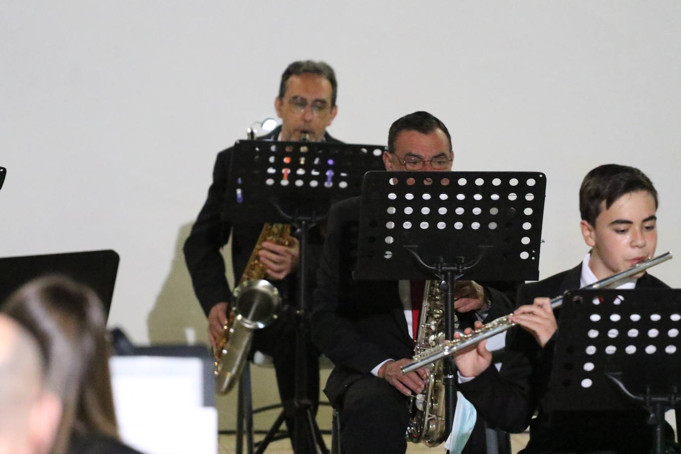 Fotos: La Plaza de la Alcazaba acoge varios conciertos de bandas con un fin solidario