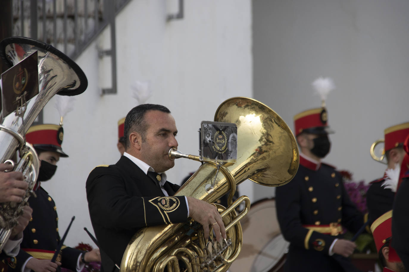 Fotos: La Plaza de la Alcazaba acoge varios conciertos de bandas con un fin solidario