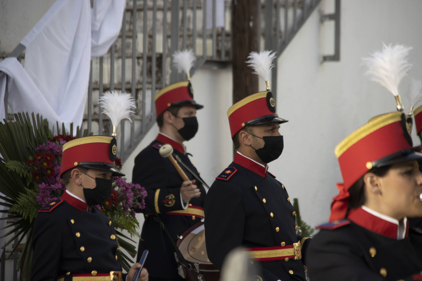 Fotos: La Plaza de la Alcazaba acoge varios conciertos de bandas con un fin solidario