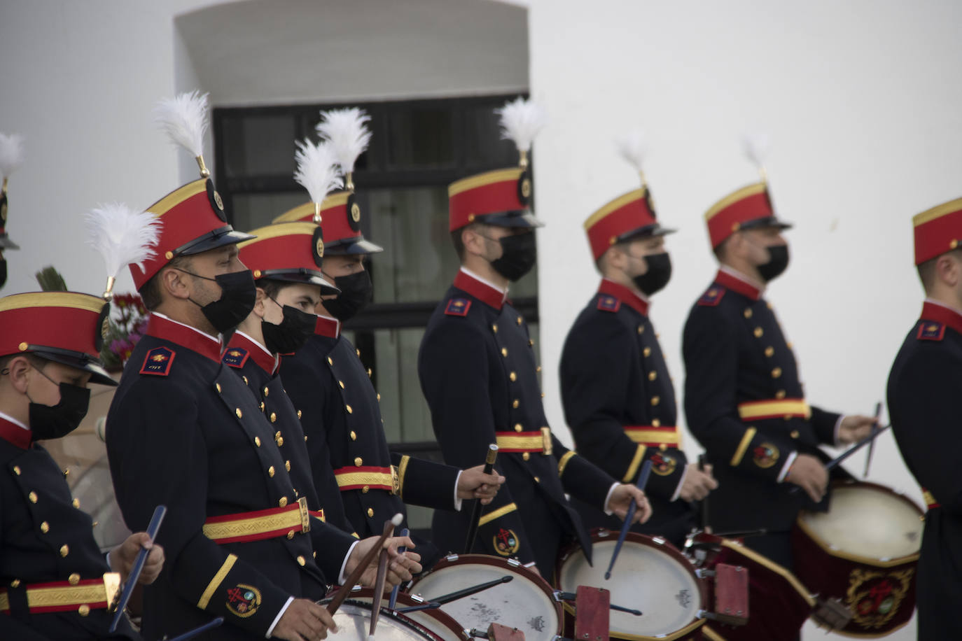 Fotos: La Plaza de la Alcazaba acoge varios conciertos de bandas con un fin solidario