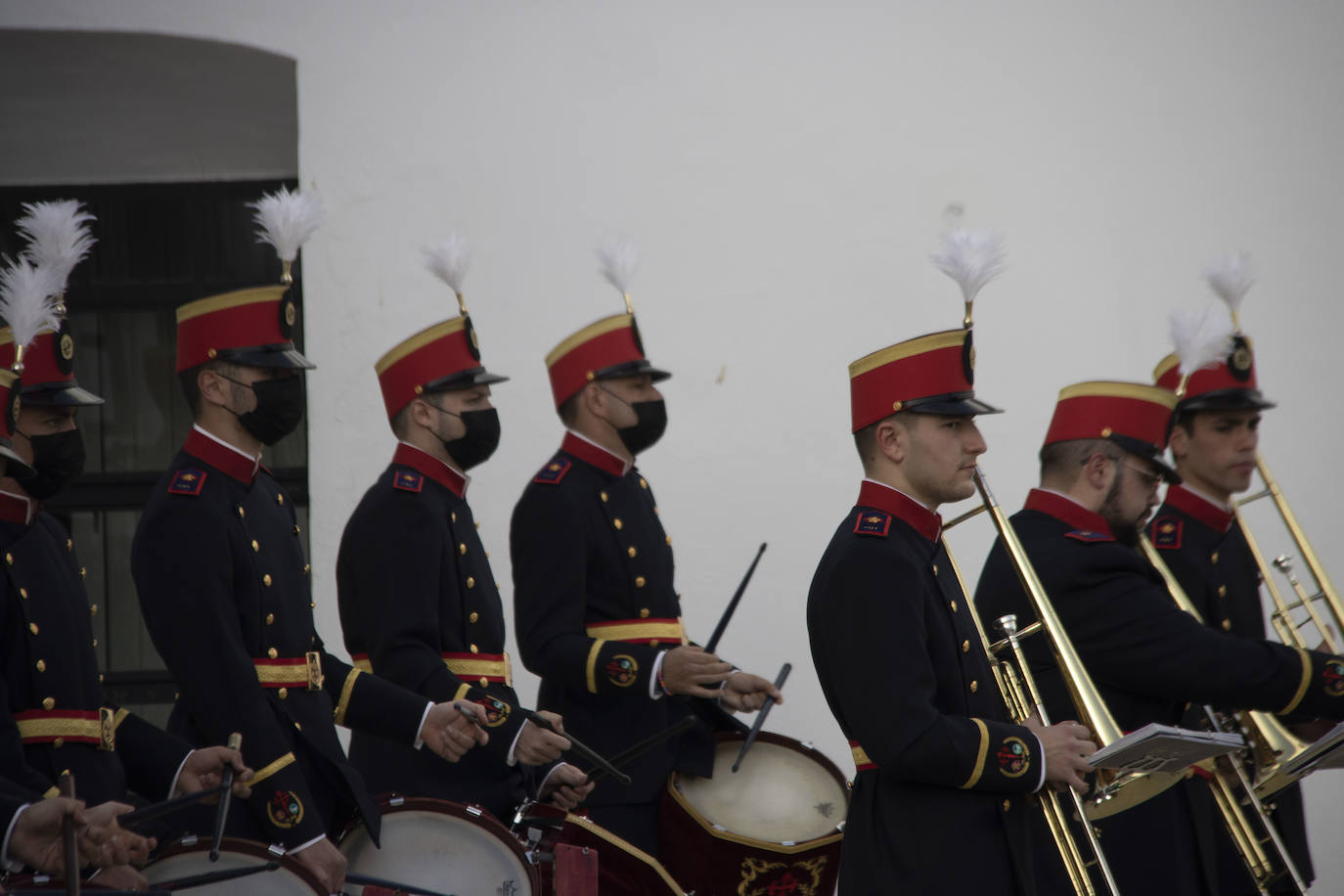Fotos: La Plaza de la Alcazaba acoge varios conciertos de bandas con un fin solidario