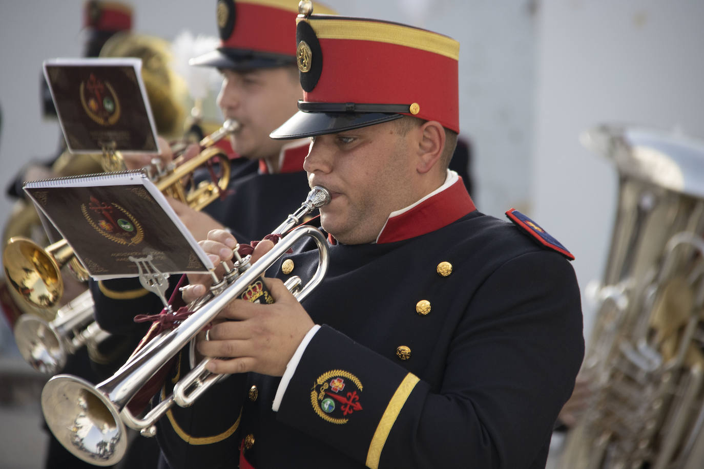 Fotos: La Plaza de la Alcazaba acoge varios conciertos de bandas con un fin solidario