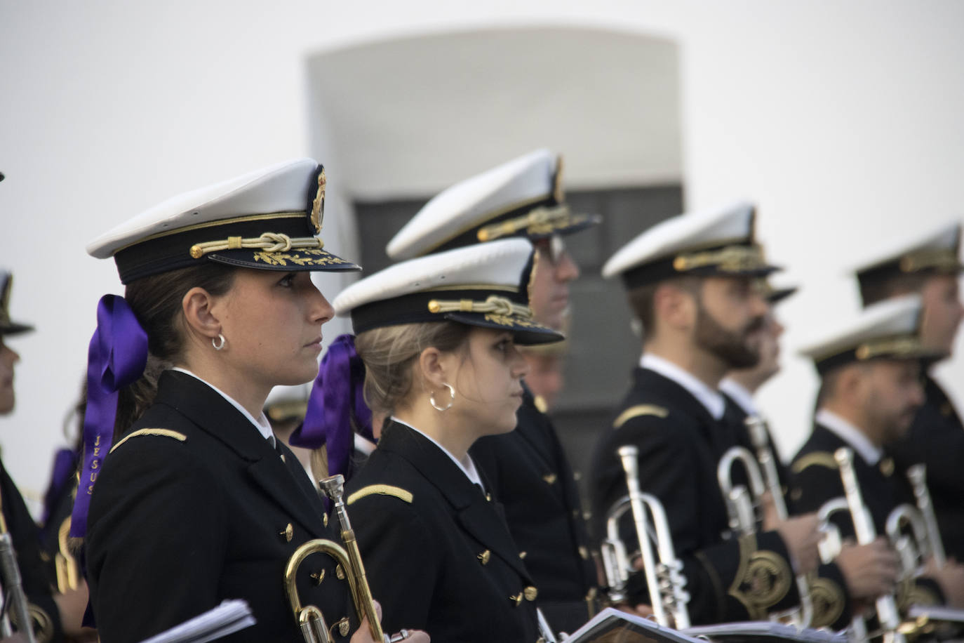 Fotos: La Plaza de la Alcazaba acoge varios conciertos de bandas con un fin solidario
