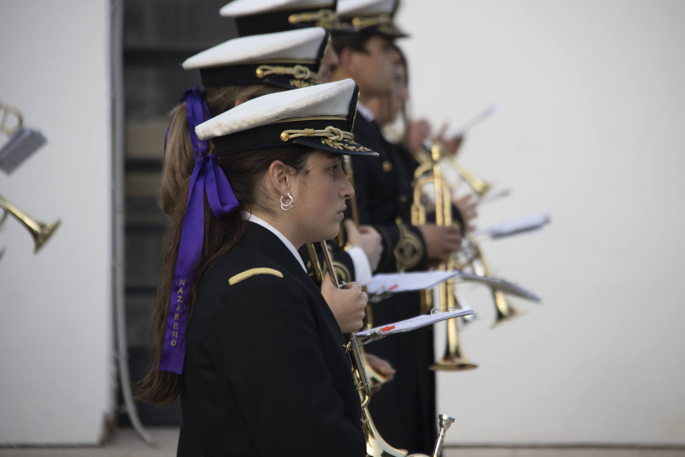 Fotos: La Plaza de la Alcazaba acoge varios conciertos de bandas con un fin solidario