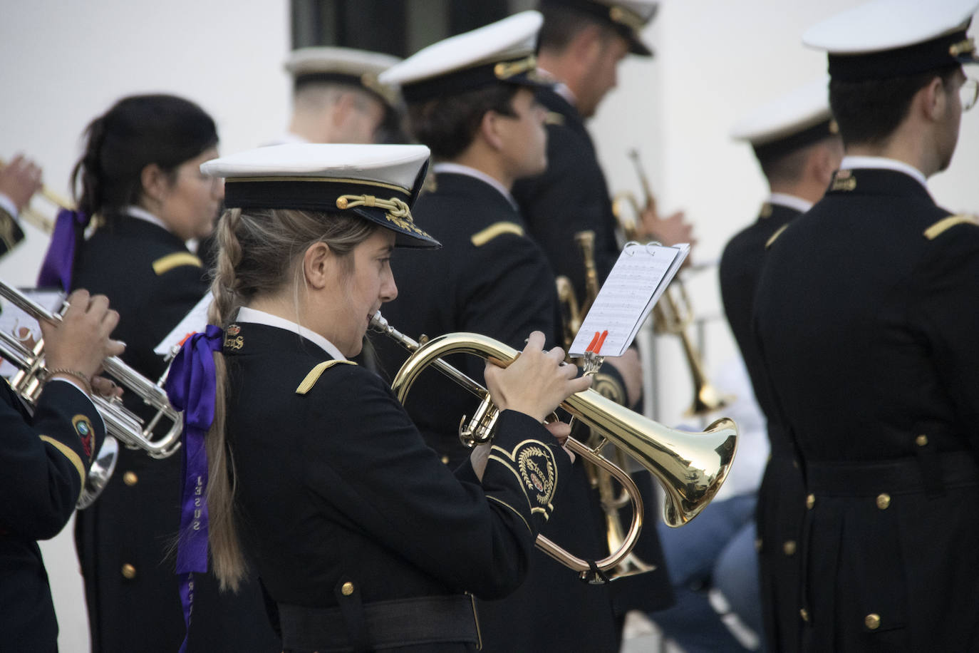 Fotos: La Plaza de la Alcazaba acoge varios conciertos de bandas con un fin solidario