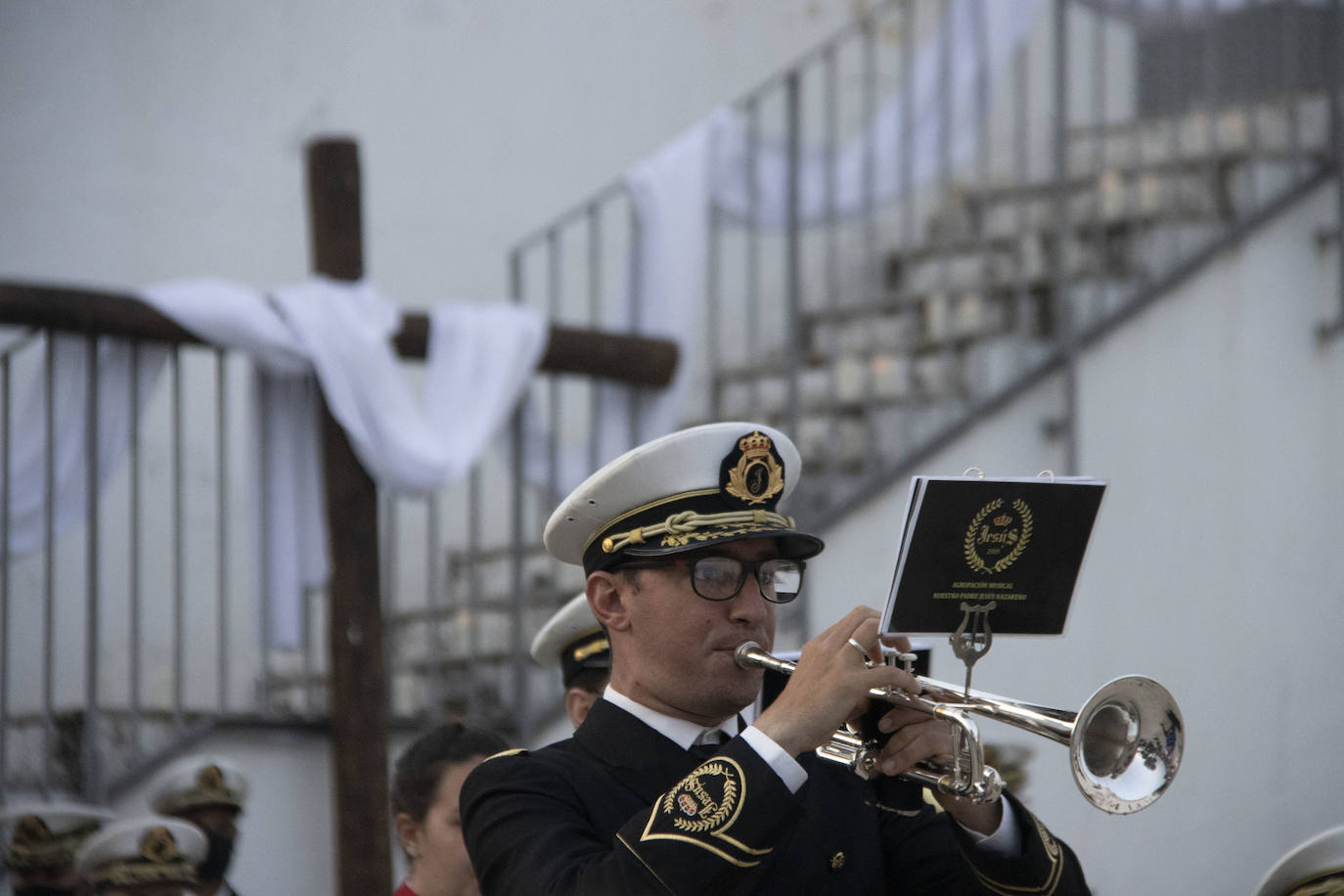 Fotos: La Plaza de la Alcazaba acoge varios conciertos de bandas con un fin solidario