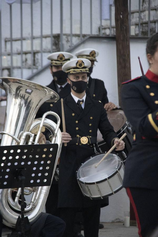 Fotos: La Plaza de la Alcazaba acoge varios conciertos de bandas con un fin solidario