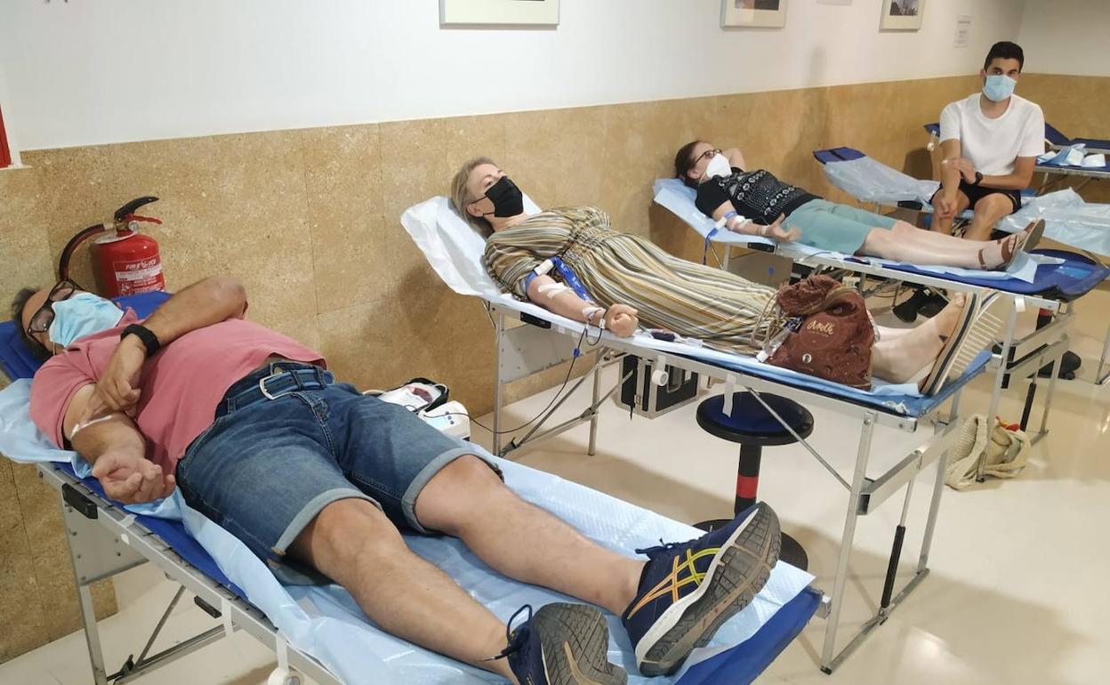 Los donantes aportan 306 bolsas de sangre en la segunda campaña del año
