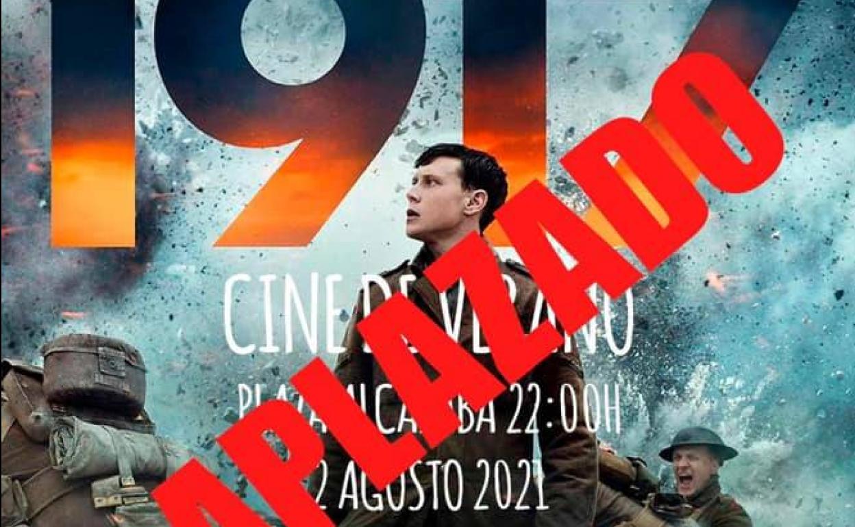 Se aplaza la primera sesión del programa 'Cine de Verano' en Jerez de los Caballeros, prevista para esta noche