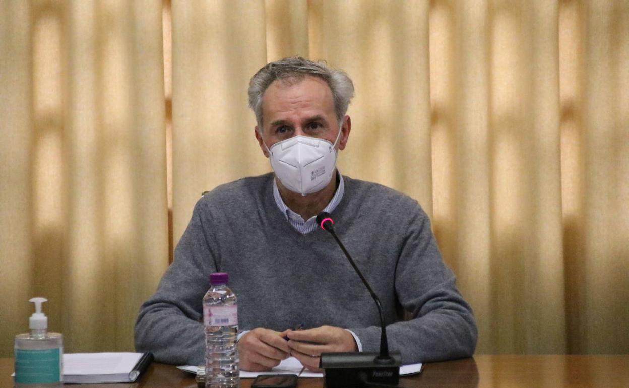 Carlos Boza, portavoz de Ciudadanos. 