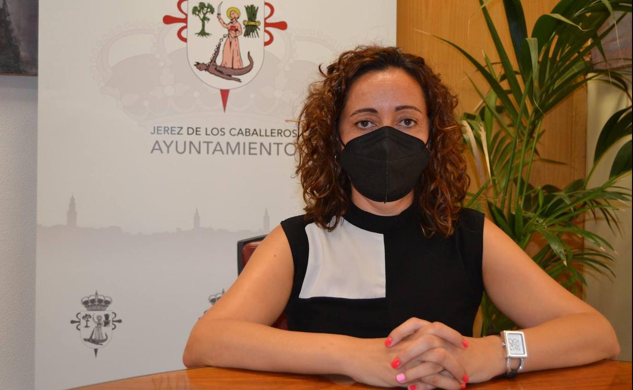 Virginia Borrallo, alcaldesa del municipio. 