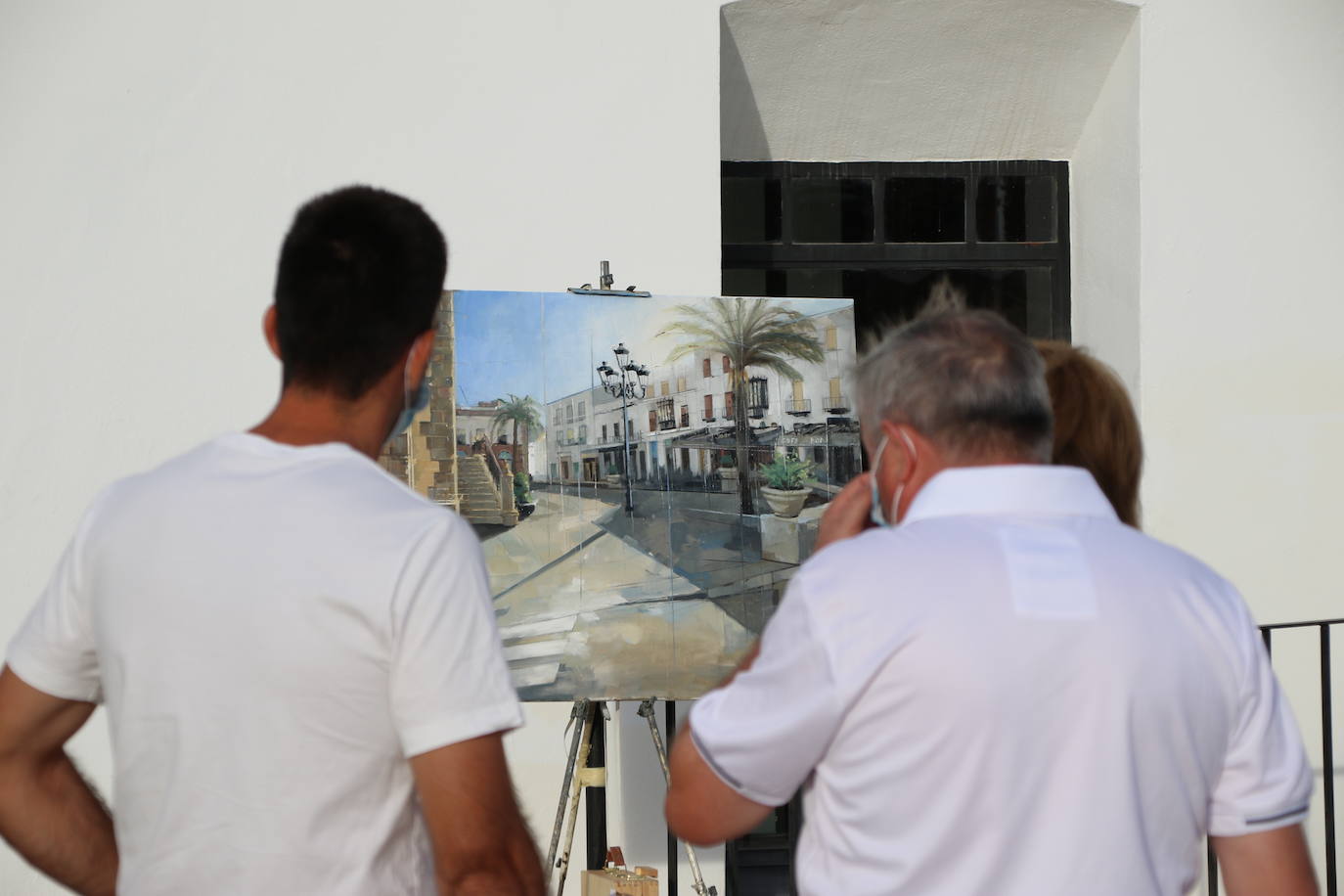 Fotos: Francisco Javier Fernández gana el XVII Concurso de pintura al aire libre &#039;Francisco Benavides&#039;