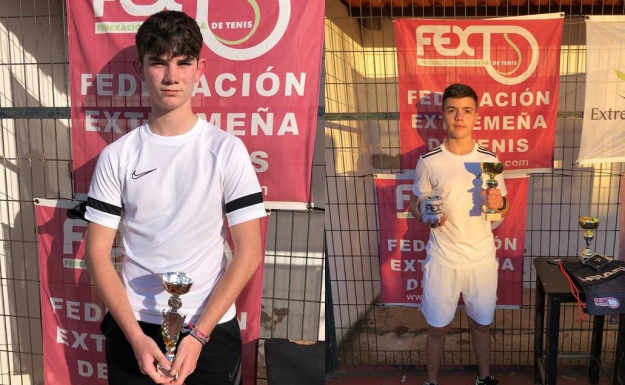 Alberto Hernández y Daniel Regajo se clasifican para la Fase Provincial de Judex Promocional de tenis