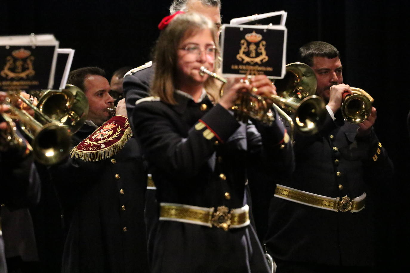 Fotos: El &#039;Certamen de Bandas Solidario&#039; anuncia la Semana Santa 2022