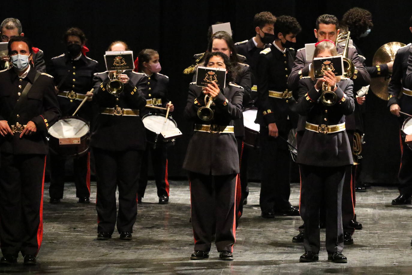 Fotos: El &#039;Certamen de Bandas Solidario&#039; anuncia la Semana Santa 2022