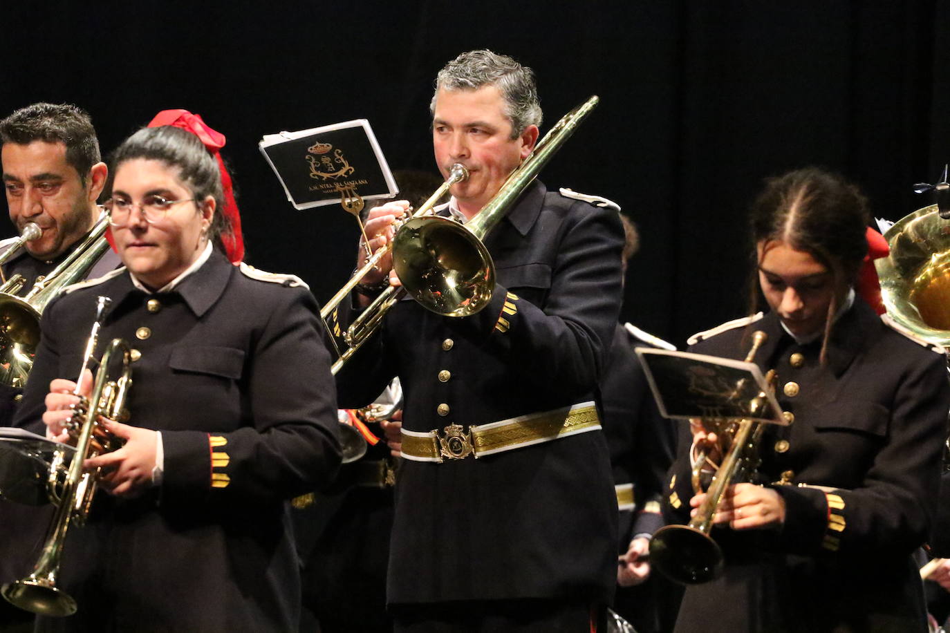 Fotos: El &#039;Certamen de Bandas Solidario&#039; anuncia la Semana Santa 2022