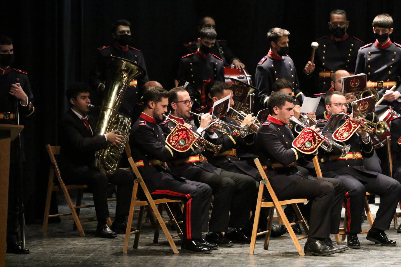 Fotos: El &#039;Certamen de Bandas Solidario&#039; anuncia la Semana Santa 2022